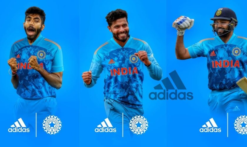 New Jersey of Indian cricket team